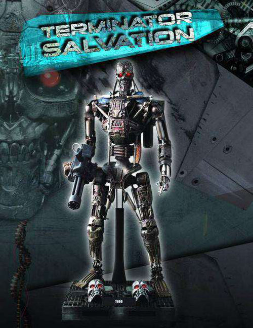 1/6 Scale T-600 Endoskeleton Figure N4866
