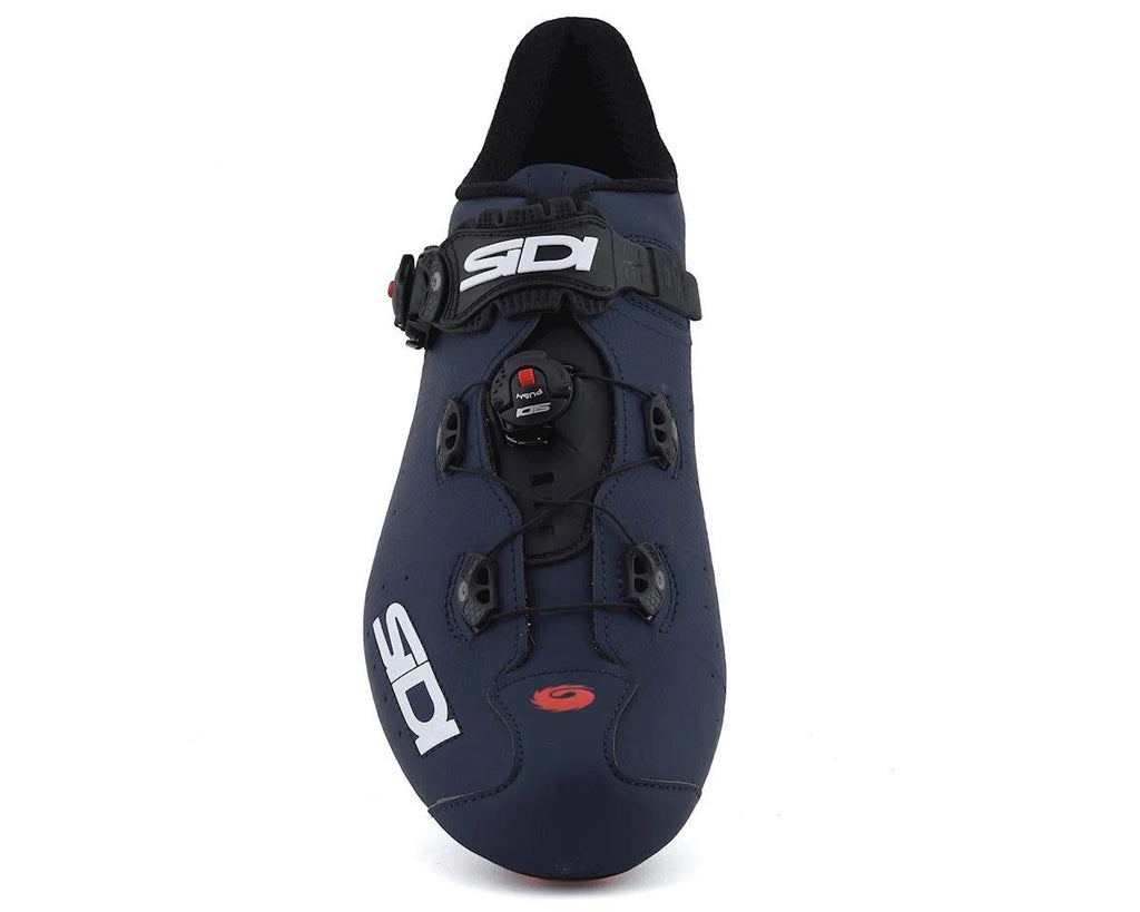 Matte Blue Black Carbon Cycling Shoes H5530
