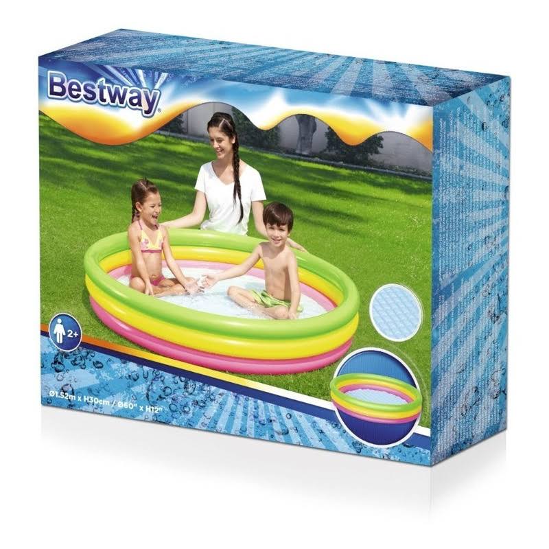 Alberca Inflable arcoiris E3055