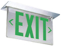 Green Letter Double Face Exit Sign P37785