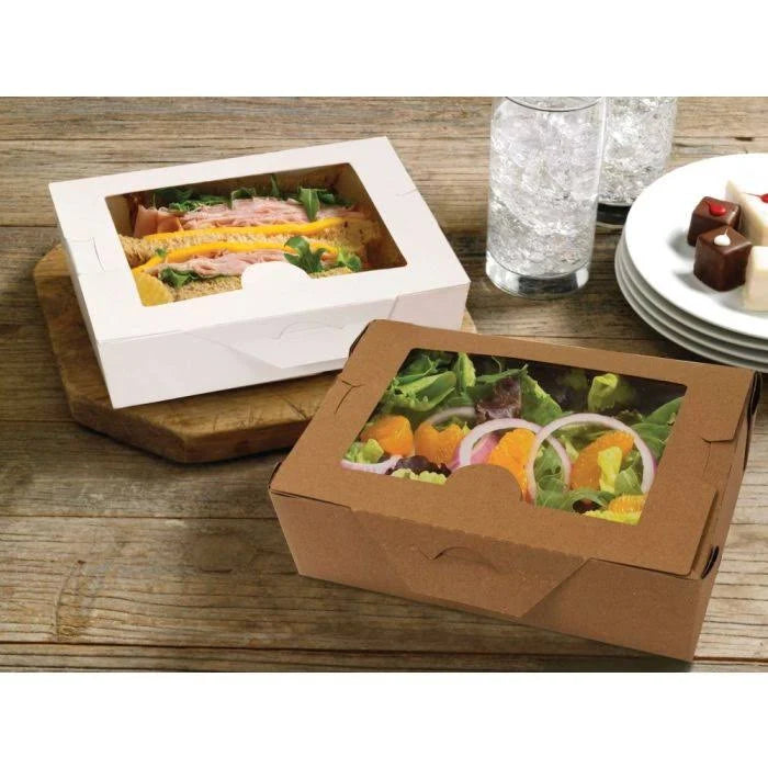 Kraft Microwavable Paper Take-Out Container 160/Case A860950