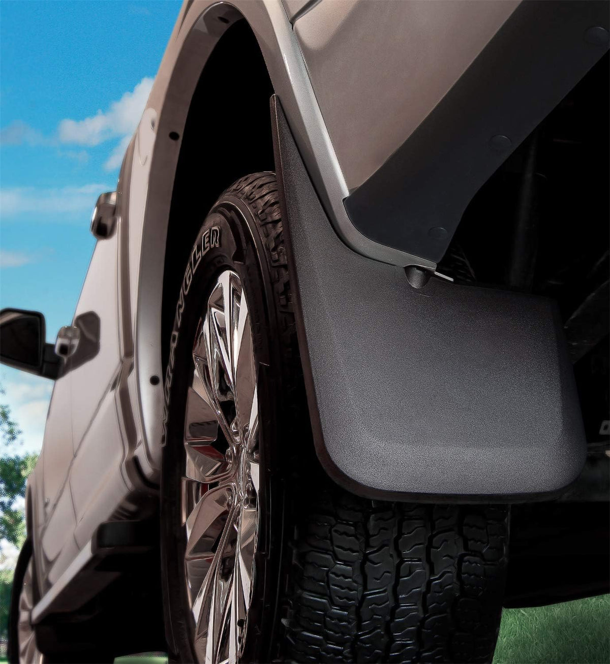 Black Front Mud Guards 2 Pcs T673