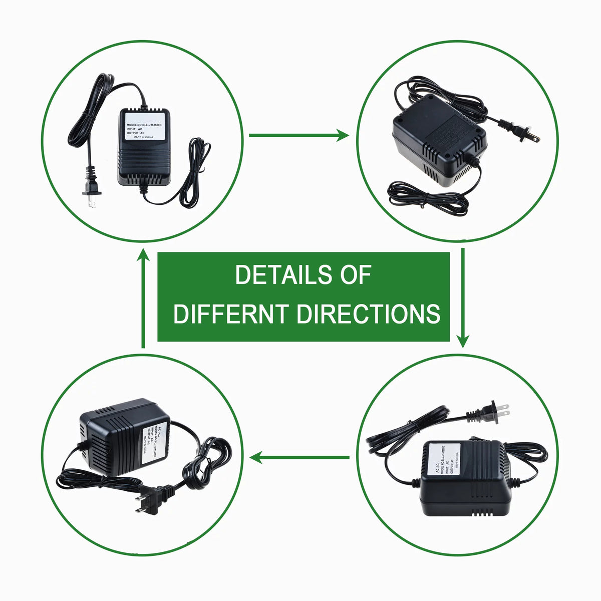 2A AC Adapter Charger Replacement O125