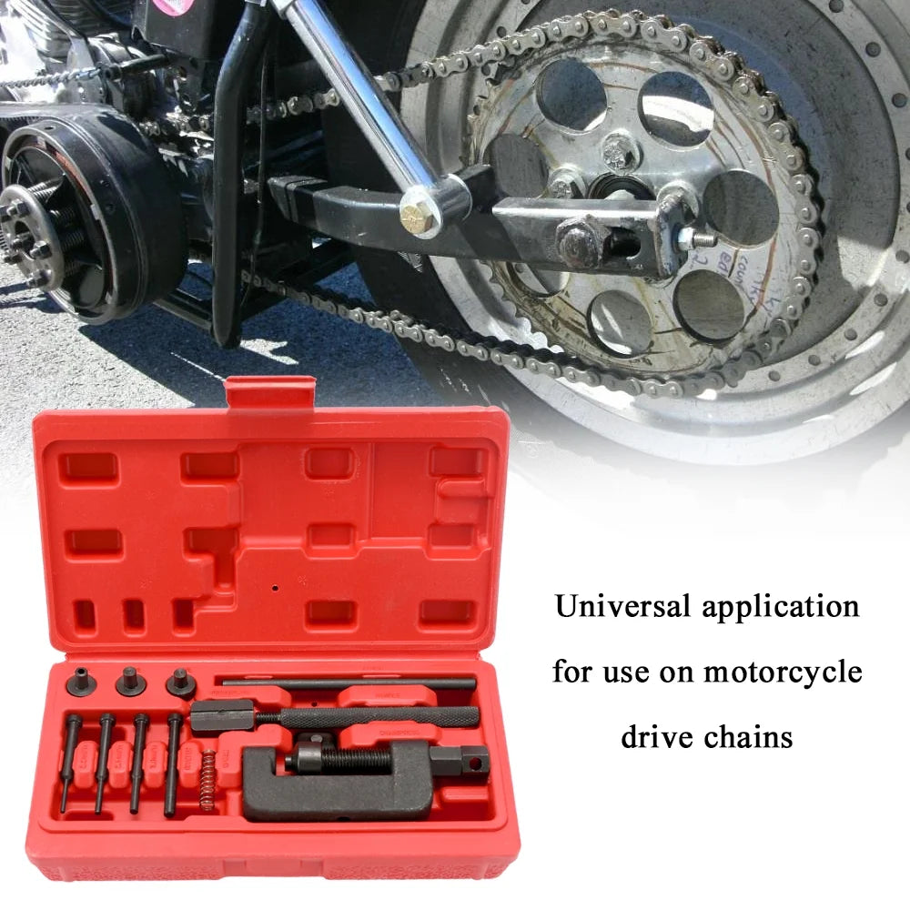 Universal Bike Chain Splitter Tool Set with Carry Case P881