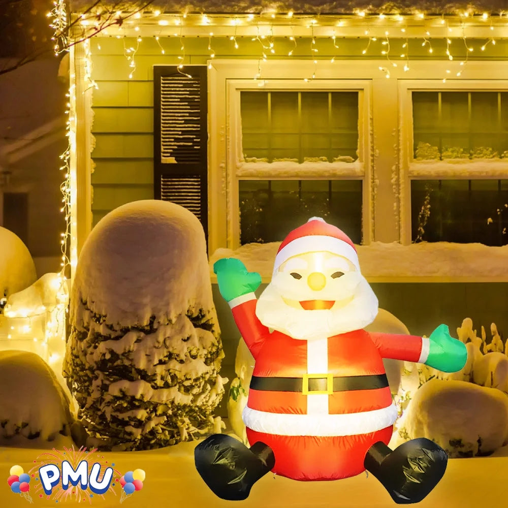 Inflatable Santa Claus Decorations 4ft O717