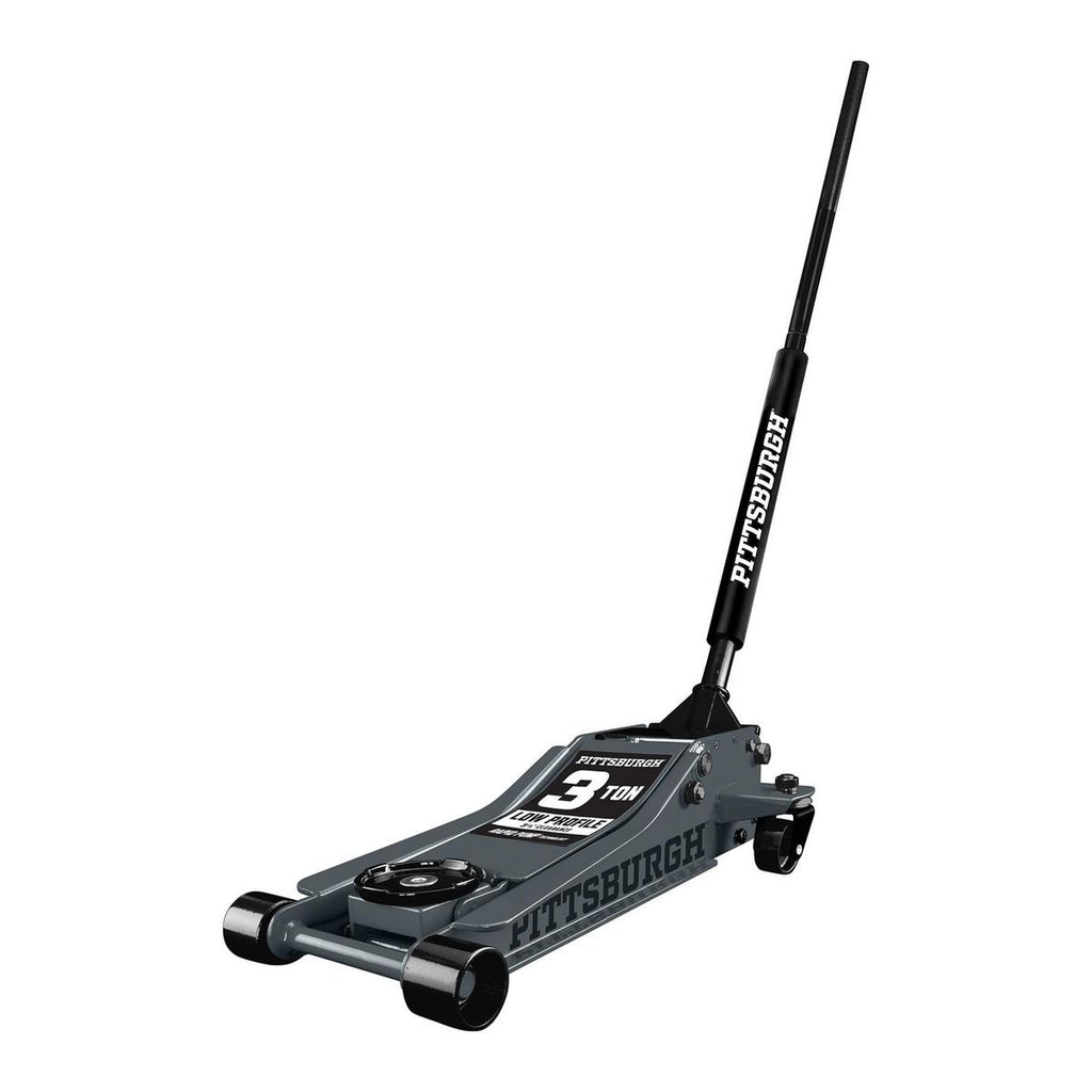 3 Ton Low-Profile Floor Jack with Rapid Pump, Slate Gray A32811