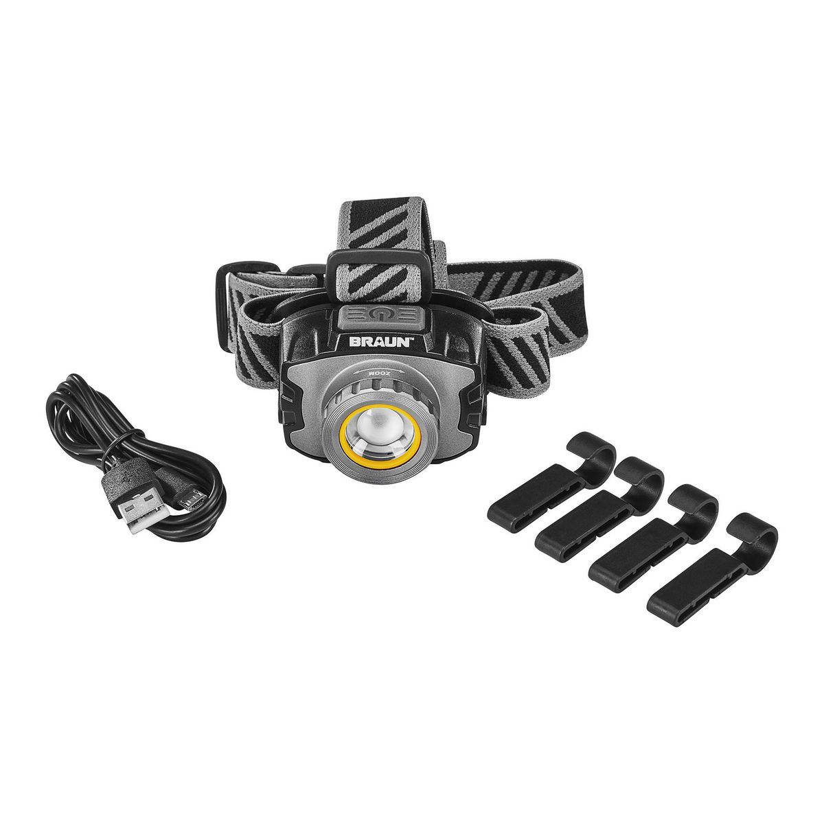 700 Lumen Adjustable Rechargeable LED Headlamp N88806
