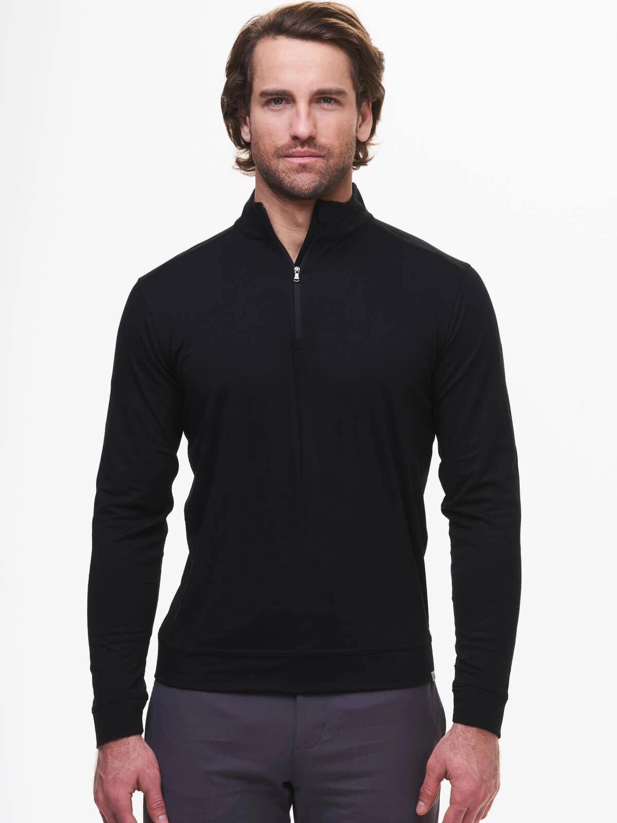 Black Golf Quarter Zip, Size XL I106662