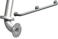 Stainless Steel Straight Grab Bar with Snap Flanges X85918