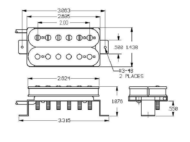 Gold Neck Pickup V137