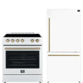30 Electric Range and Refrigerator in White S259678