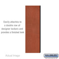 Double End Side Panel Wood Locker K71805