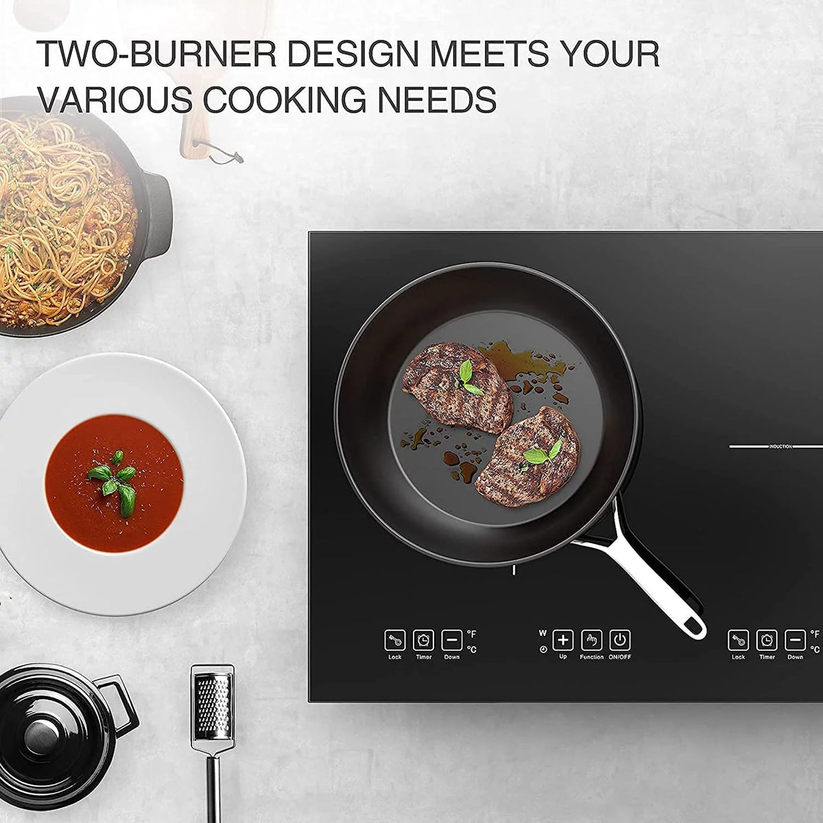 Portable Induction Cooktop 1800W Single Burner G764755