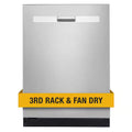 Stainless Steel Top Control Dishwasher with 3rd Rack E784392