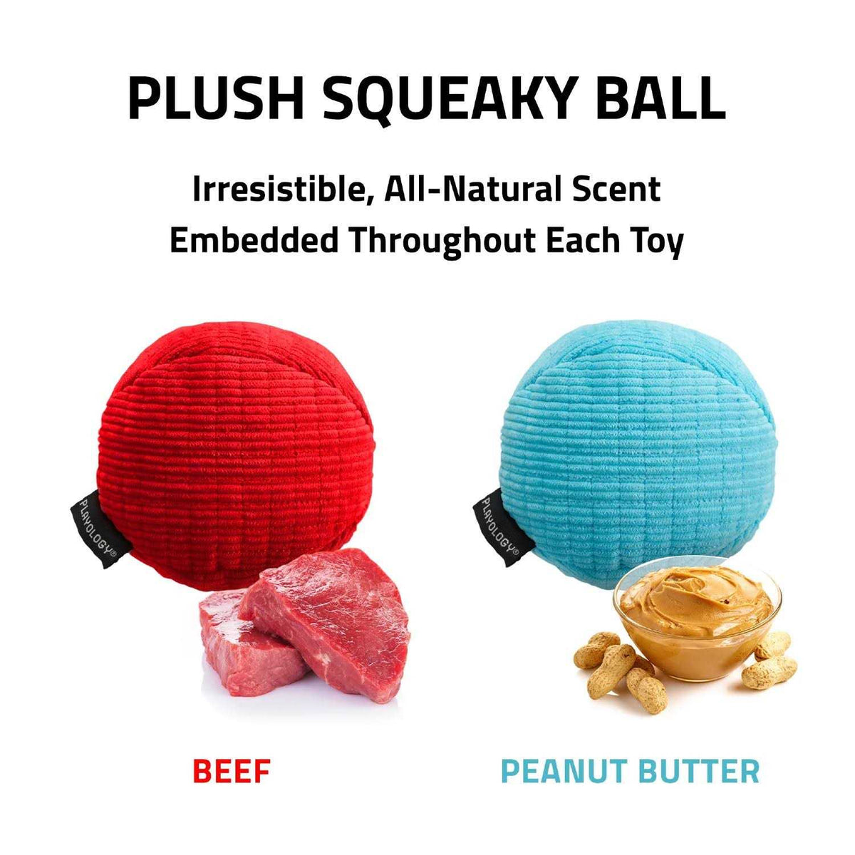 Scented Plush Dog Toy H603