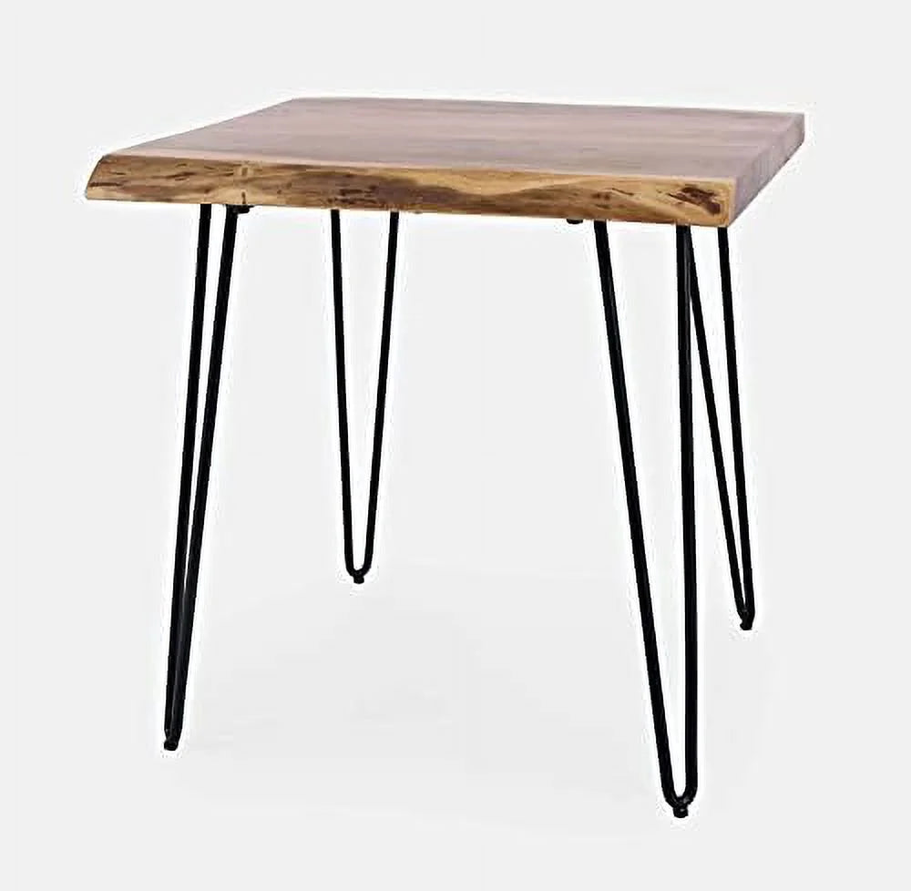 Solid Acacia Square End Table M904766