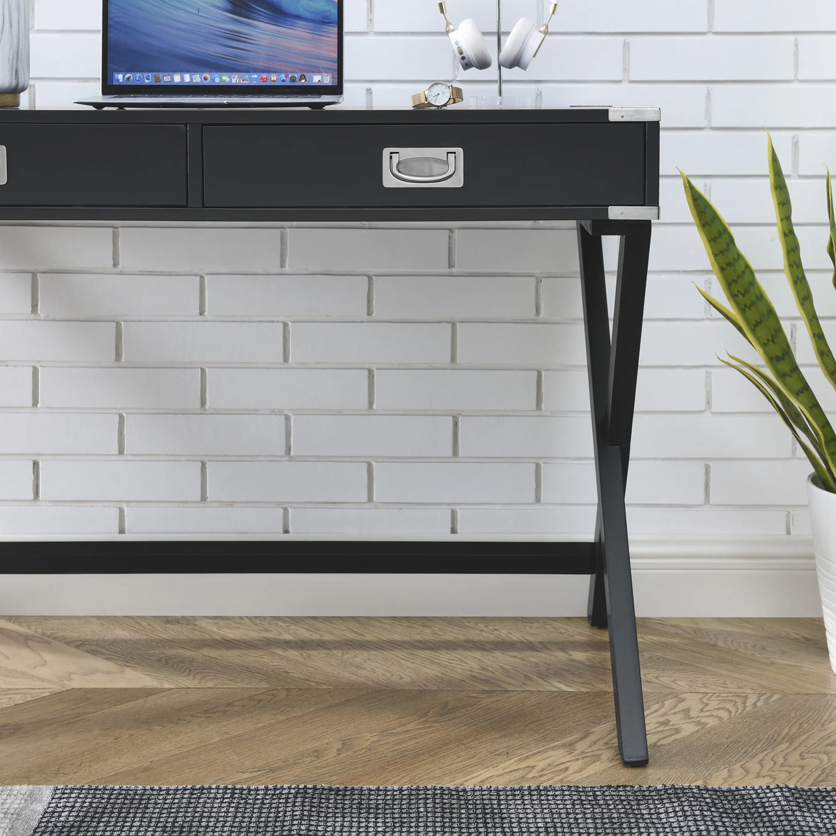 Computer Desk with Storage and Drawers B10577