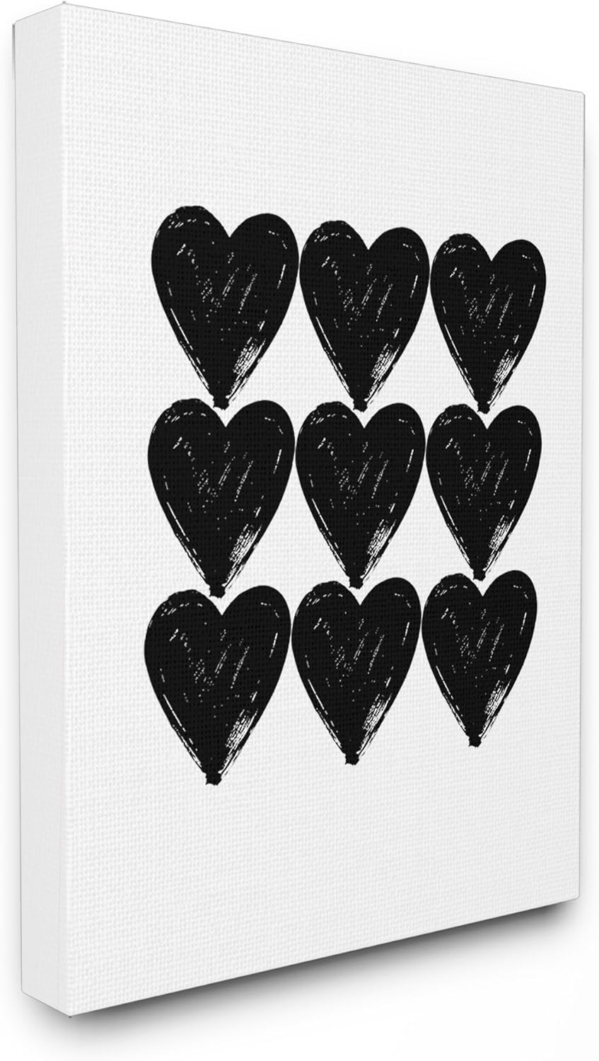 Black and White Glam Canvas Wall Art Z490