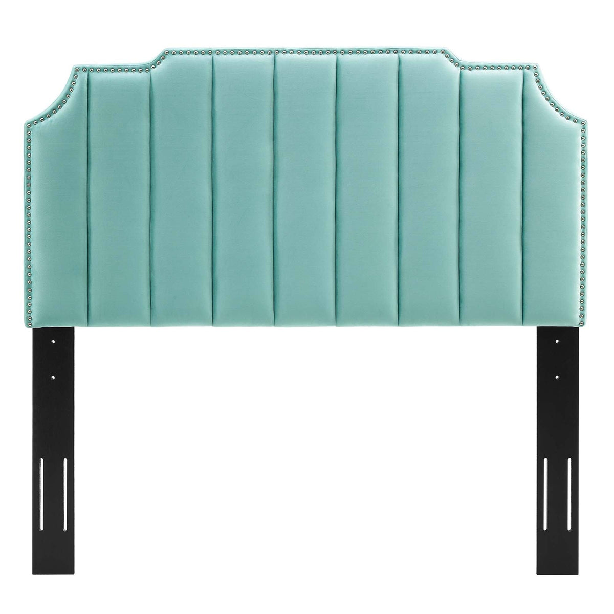 Pink Velvet King/California King Headboard T7272