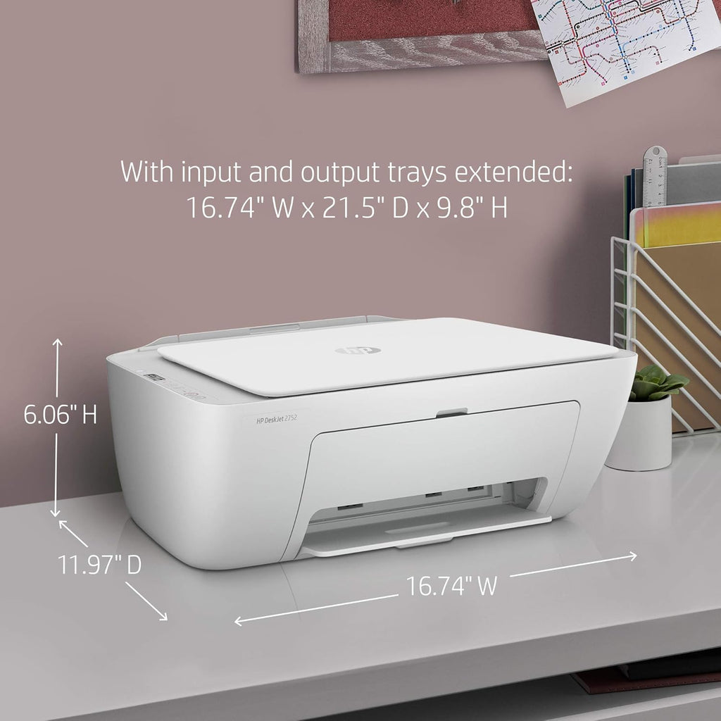 HP DeskJet Wireless All-in-One Color Inkjet Printer Y7352
