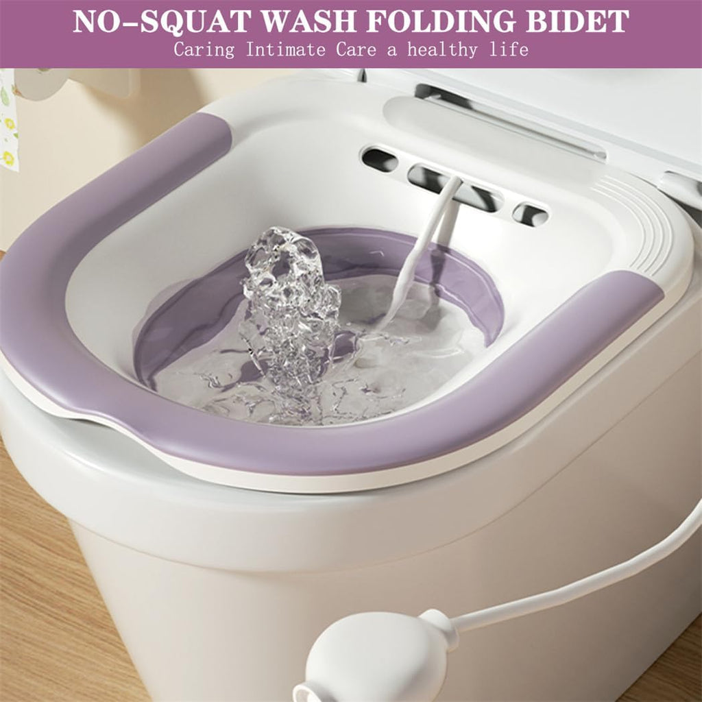 Foldable Sitz Basin with Flusher I492360