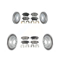Coated Disc Brake Rotors and Semi-Metallic Pads Kit C721775
