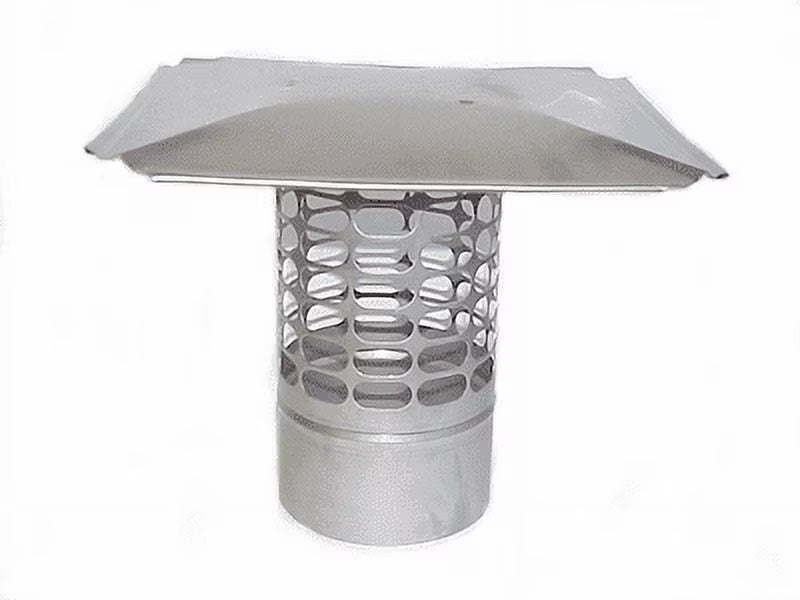 Round Slip-In Cap 4.5" S/S Pro Model Q552