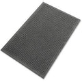 EcoGuard Floor Mat - Indoor, Outdoor, Carpeted Floor, Hard Floor - 10 ft Length x 36x22 Width - Rubber E955506