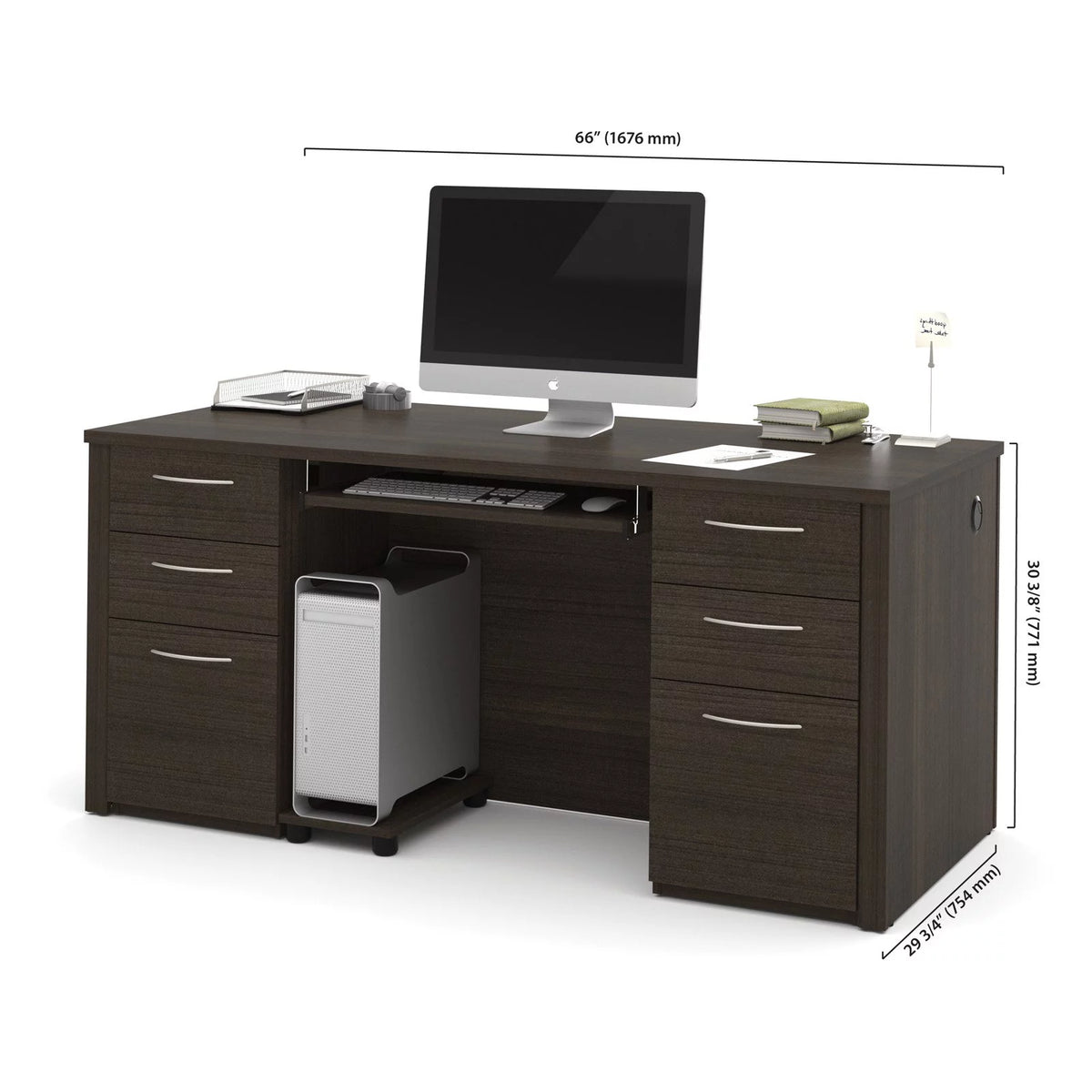71" Executive Desk G7083