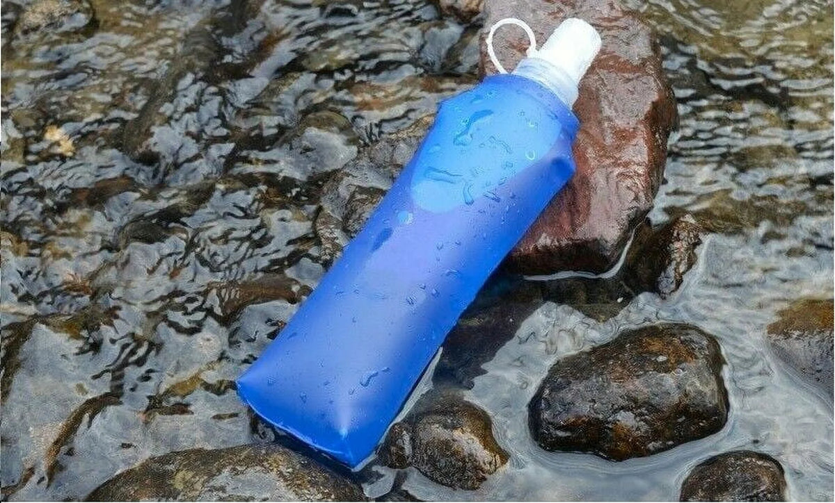 Blue Water Purifying Bottle 0.01 Membrane Filter G389716