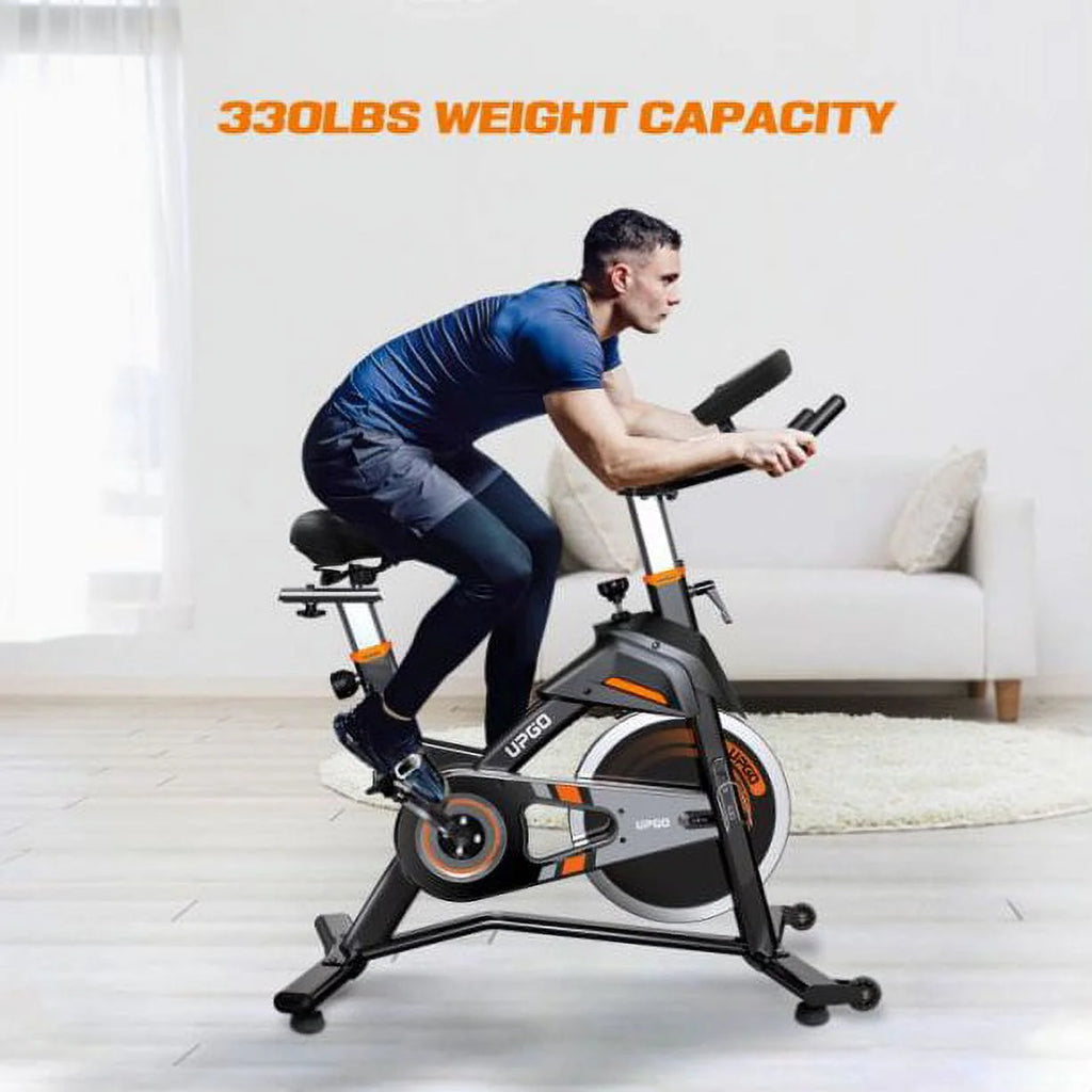 Indoor Cycling Stationary Exercise Bike with 330LBS Capacity J504768