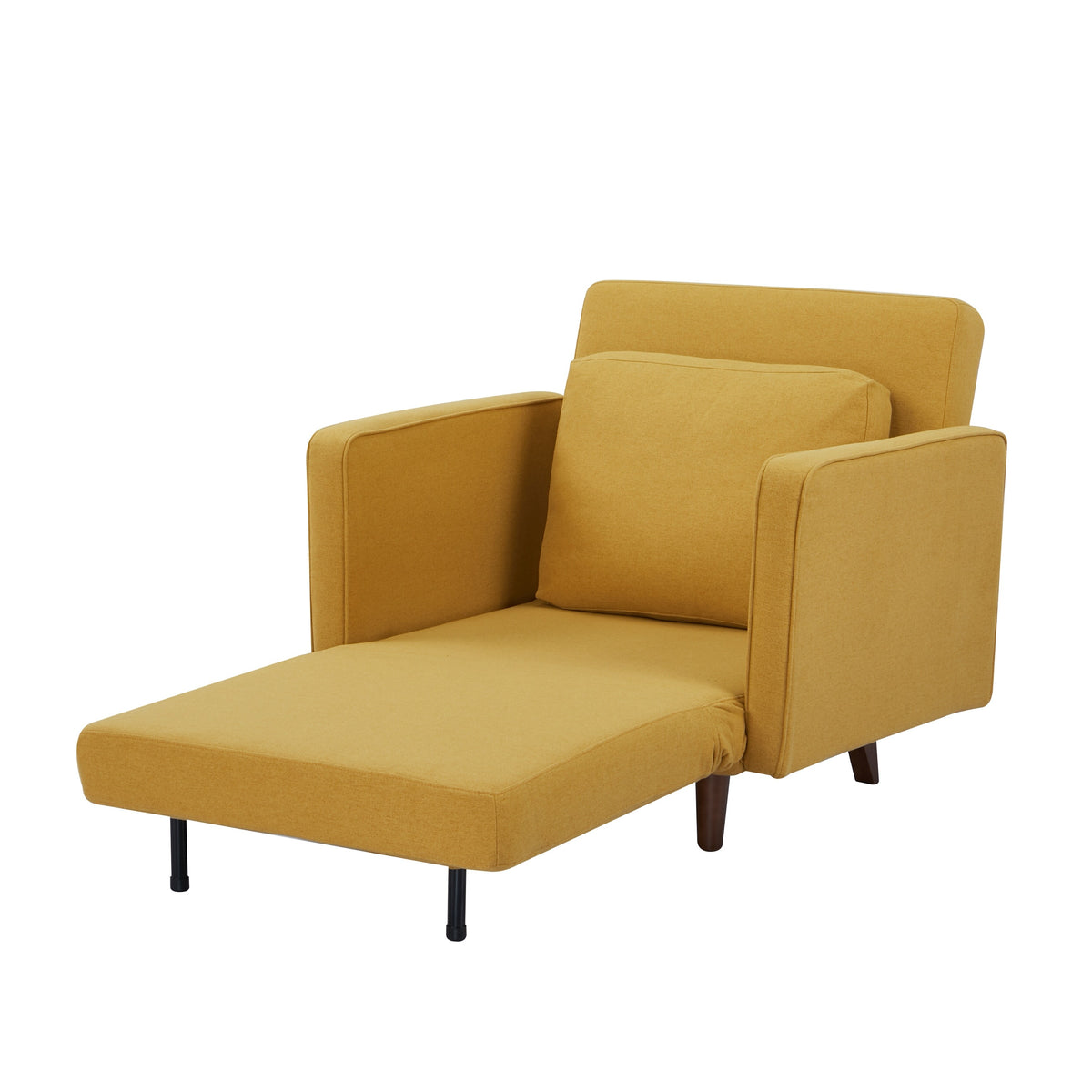 Yellow Sleeper Arm Chair Set of 2 P644