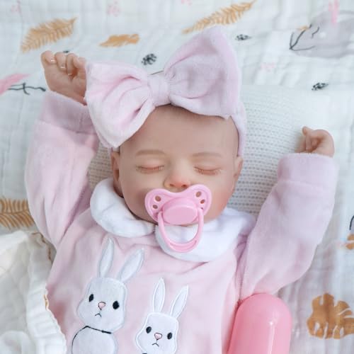 18-Inch Lifelike Reborn Baby Dolls with Feeding Set F799