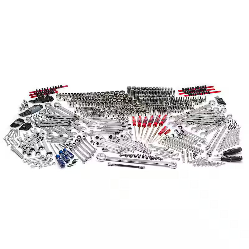 1/4 in., 3/8 in., and 1/2 in. Drive Mechanics Tool Set (605-Piece) W713