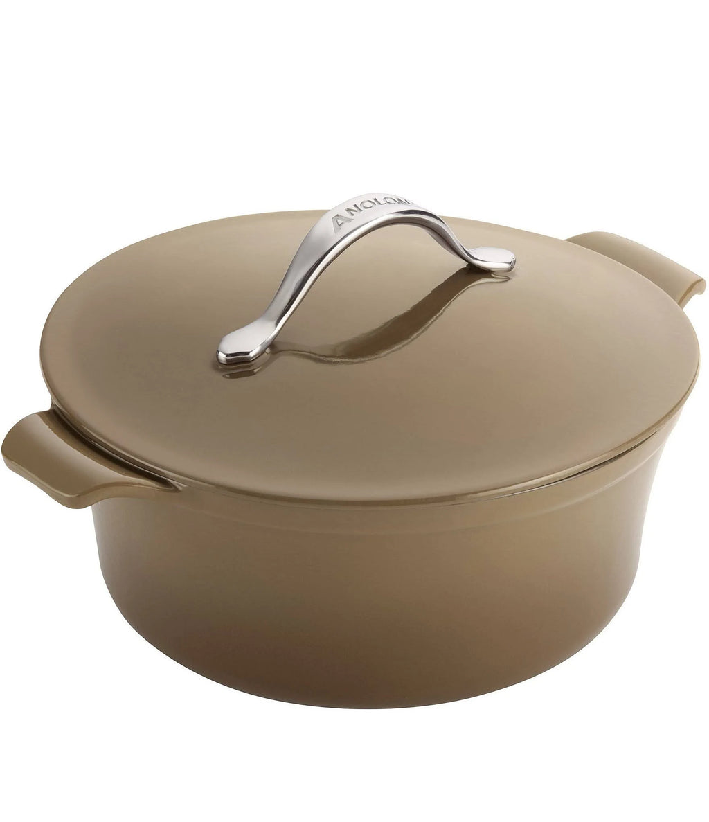 5-Quart Round Cast-Iron Dutch Oven E8440