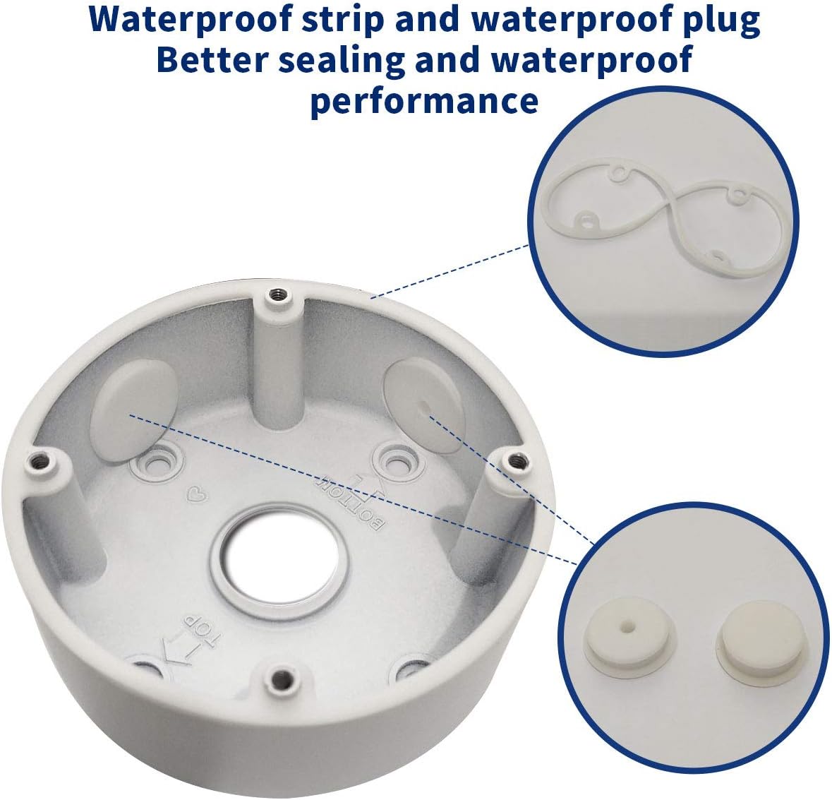 Bullet Camera Junction Box Mount Bracket 8 Set X584