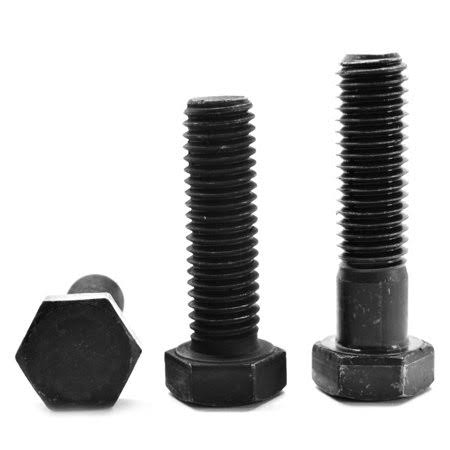 1 3/8 inch-12 x 13 inch Fine Thread Grade 8 Hex Cap Screw Alloy Steel Black Oxide Pk 5 L412581