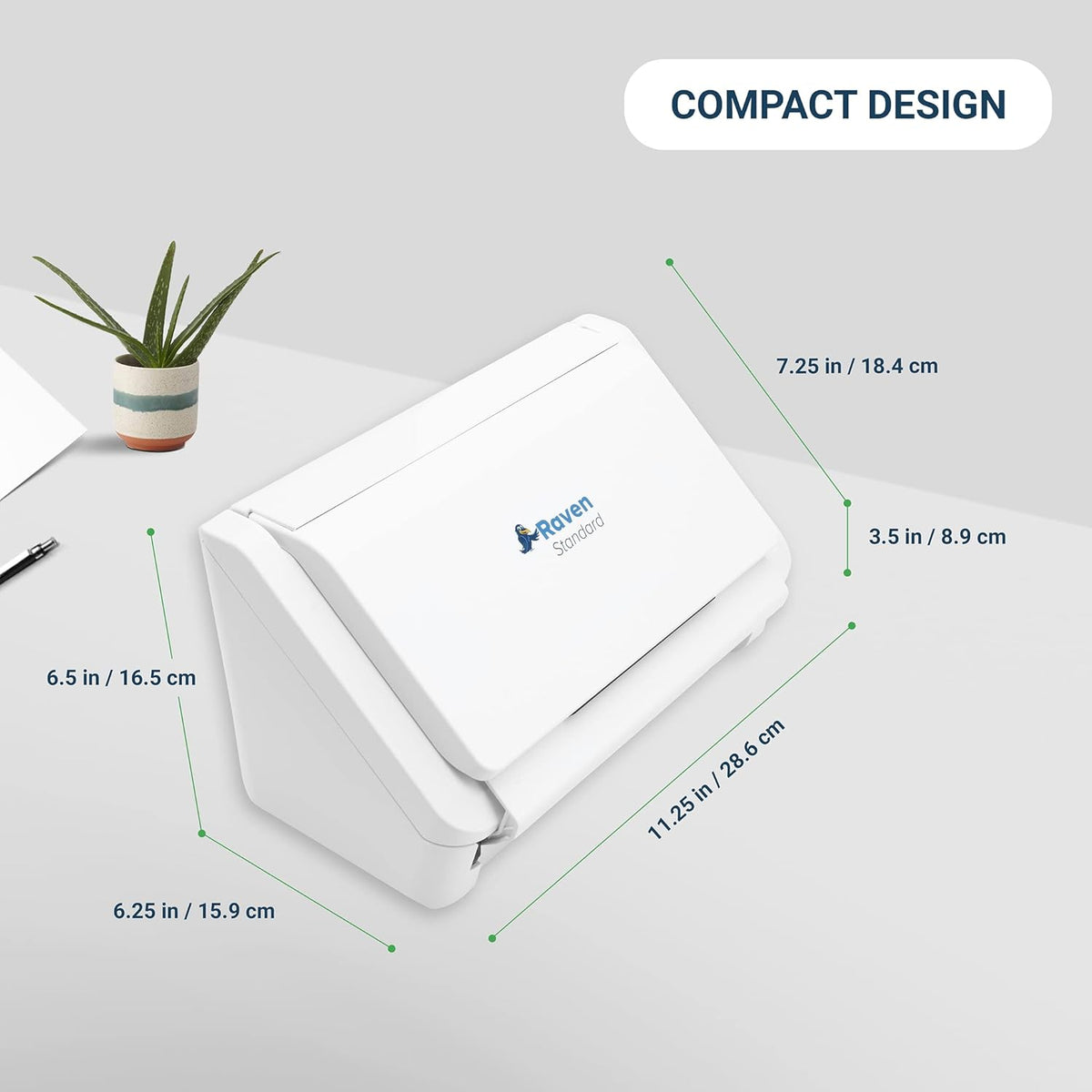 Document Scanner, Color, Duplex, Auto Document Feeder, USB P874