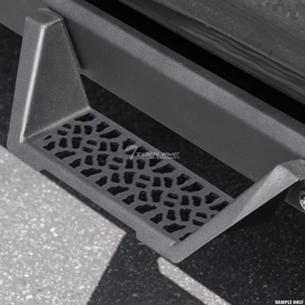 Matte Black Drop Step Side Nerf Bars Running Boards B576