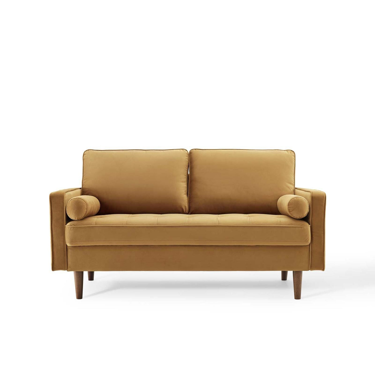 Navy Performance Velvet Loveseat Z8741
