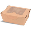 Kraft Microwavable Paper Take-Out Container 160/Case A860950