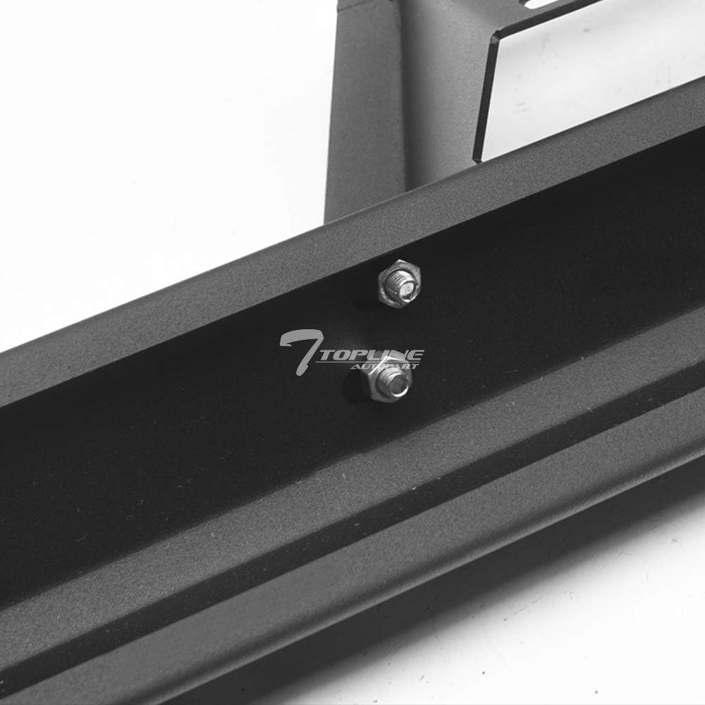 Matte Black Drop Step Side Nerf Bars Running Boards B576