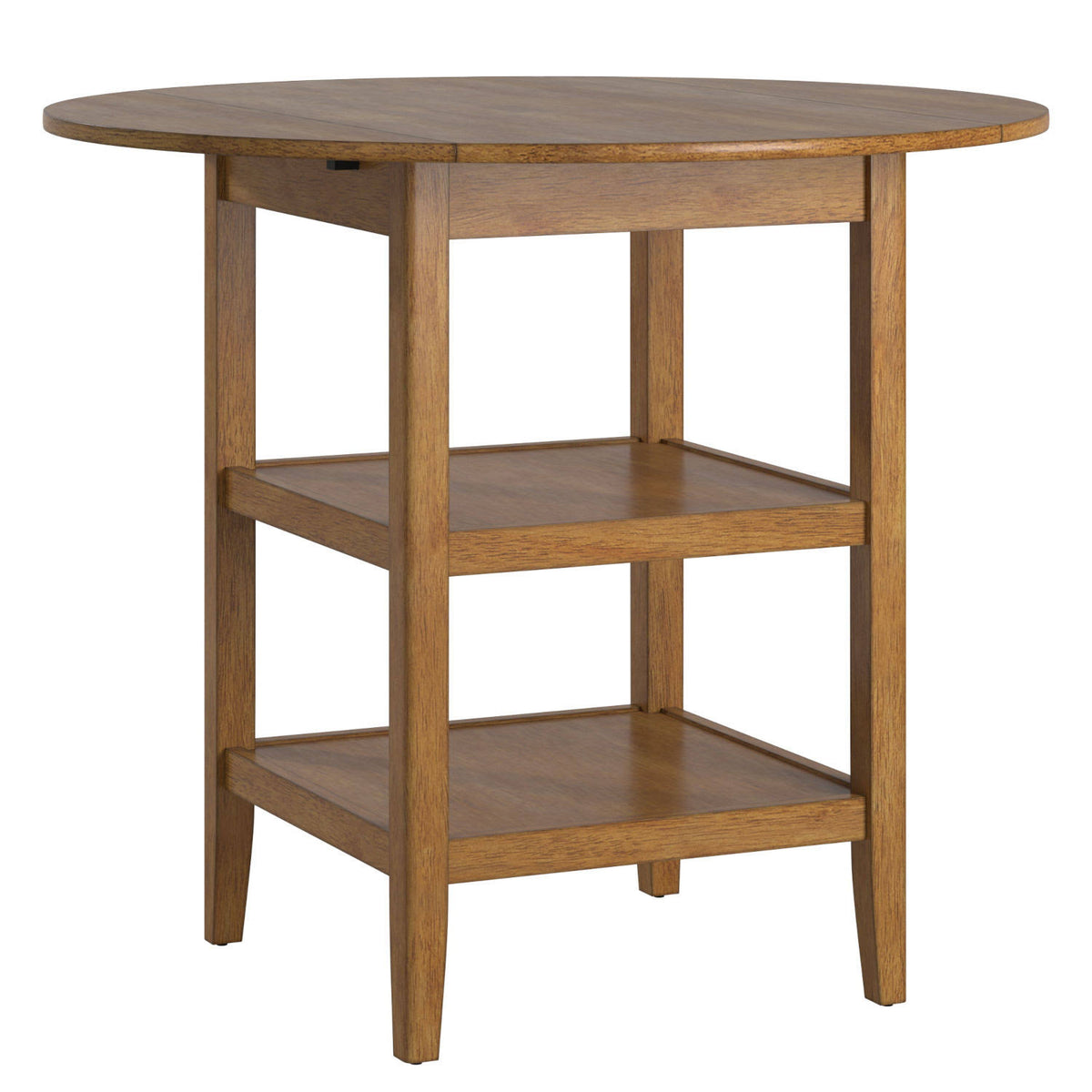 Round Counter Height Drop Leaf Table A543720
