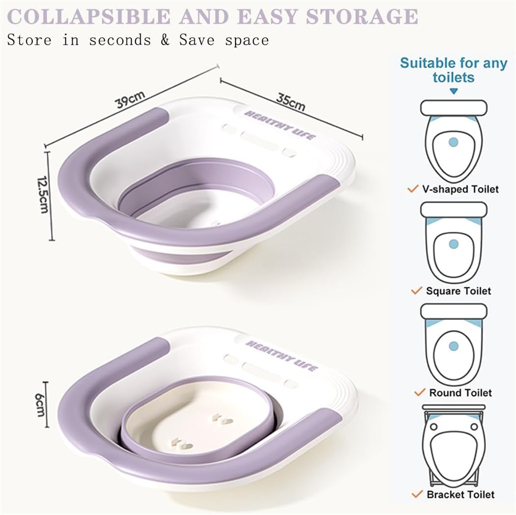 Foldable Sitz Basin with Flusher I492360