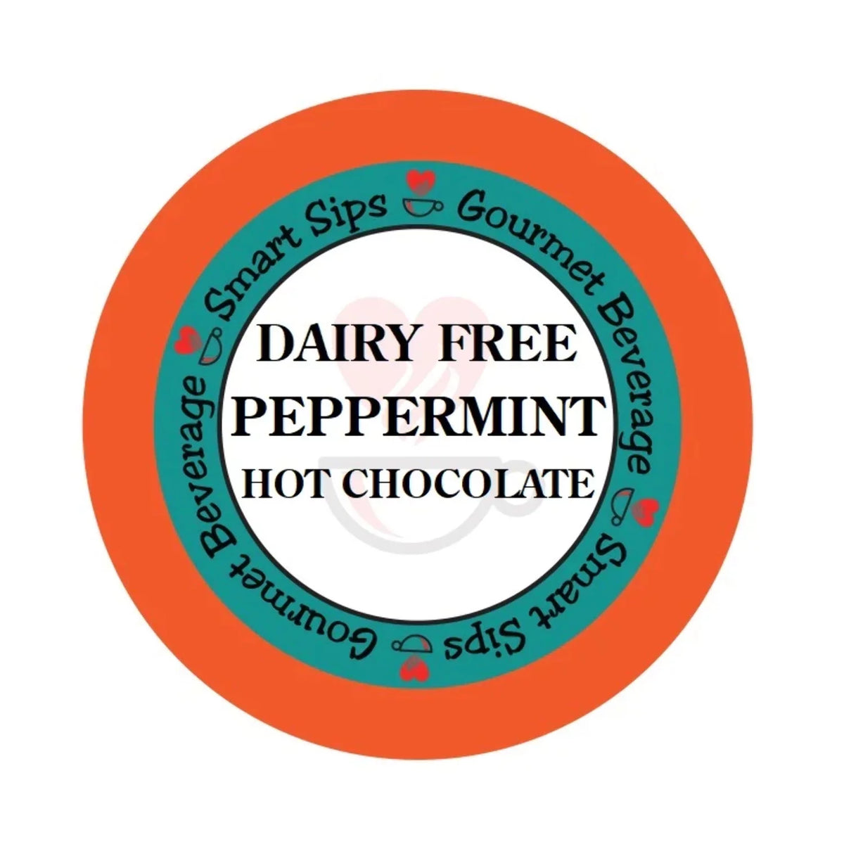 Dairy-Free Peppermint Hot Chocolate Pods T666