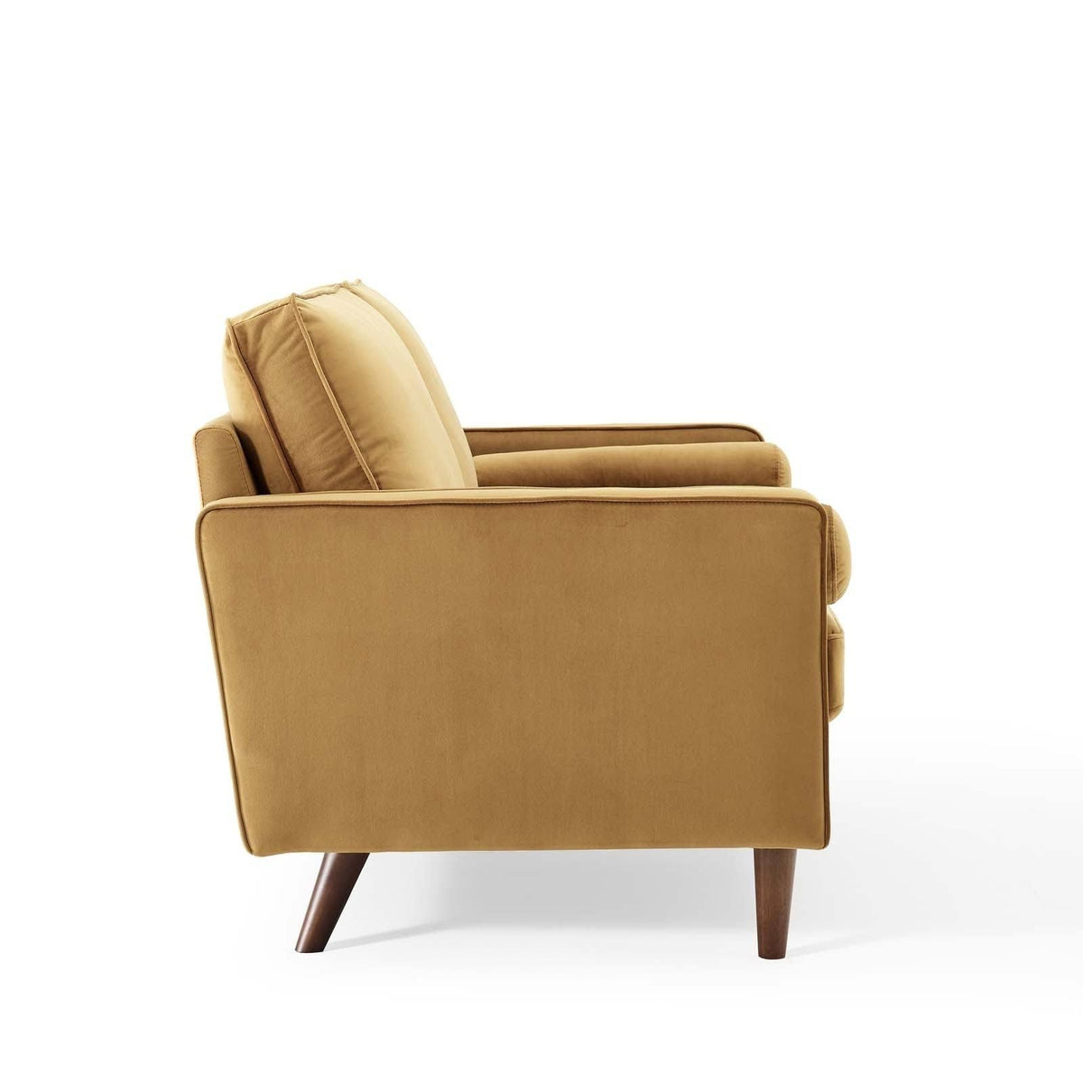 Navy Performance Velvet Loveseat Z8741