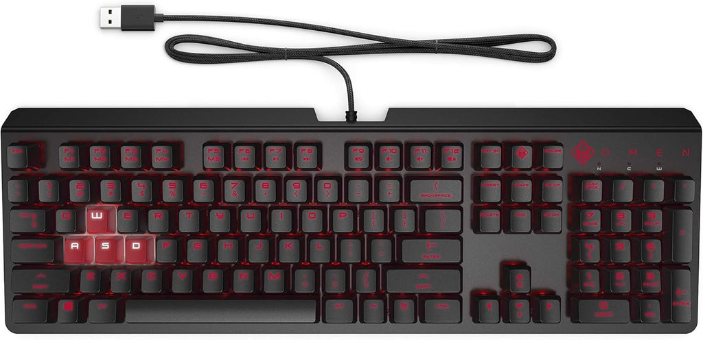 Customizable Mechanical Gaming Keyboard with Cherry MX Red Keys T339938