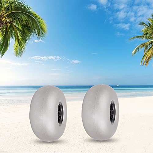 10" Inflatable Balloon Wheels 2-Pack Beach Cart Tires S3135
