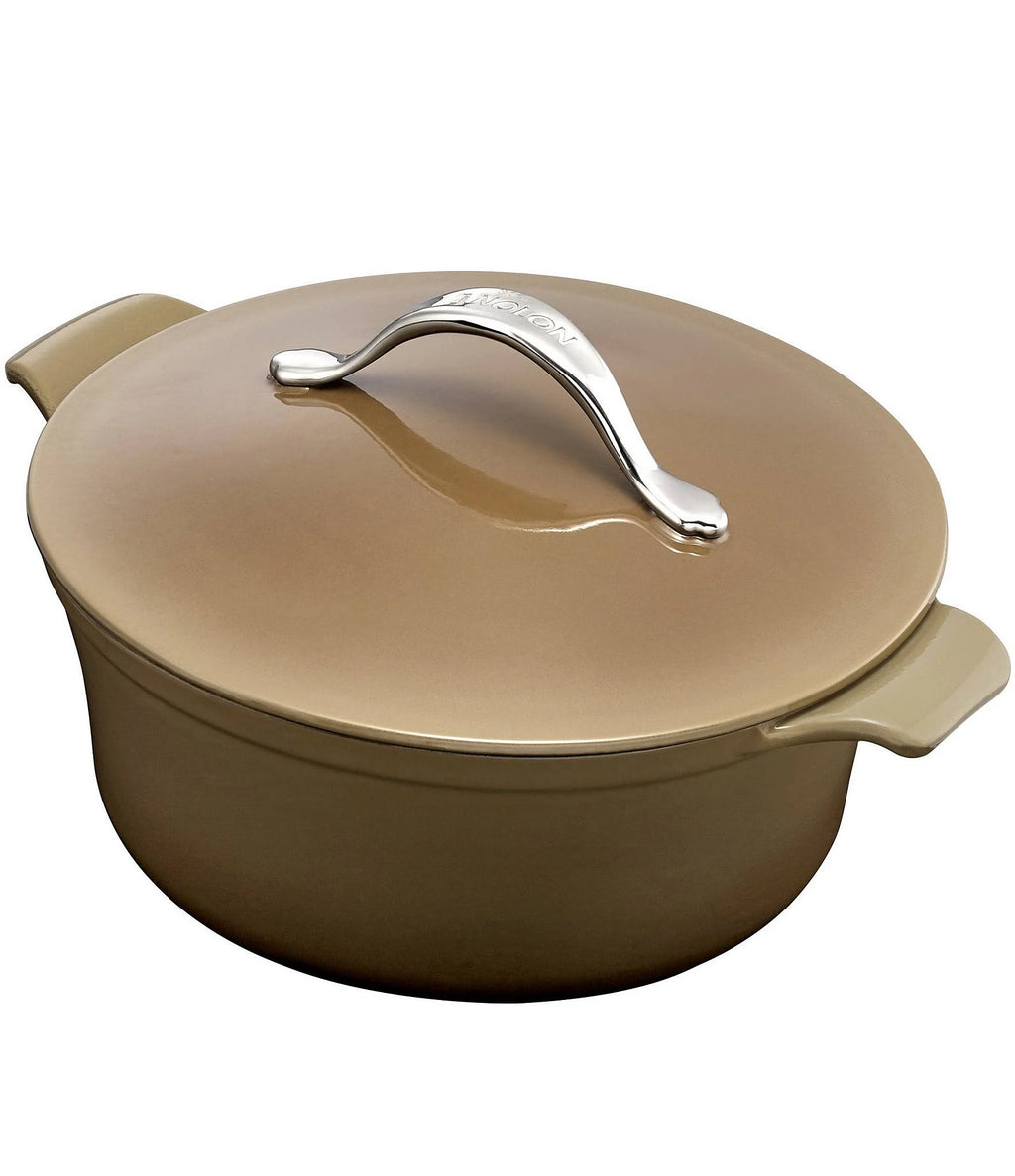5-Quart Round Cast-Iron Dutch Oven E8440