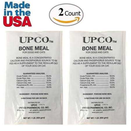Bone Meal Steamed Powder 2 Pack 2 Pounds V106